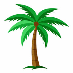 Wall Mural - palm tree illustration