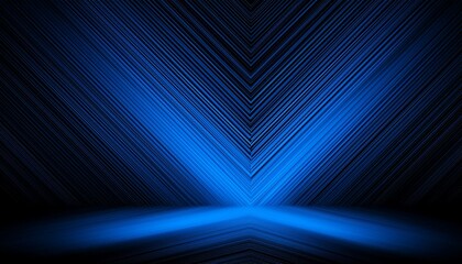 Wall Mural - abstract blue and black are light pattern with the gradient is the with floor wall metal texture sof