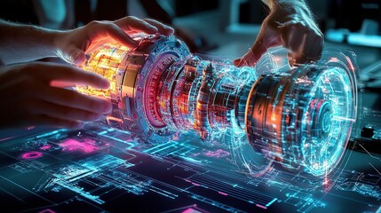 Poster - Engineers and Scientists Collaborating on Advanced Technology Design