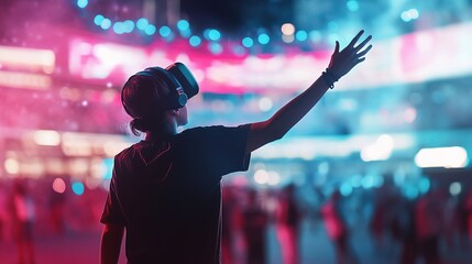 Poster - Individual Engaging with Virtual Reality Technology in High Resolution