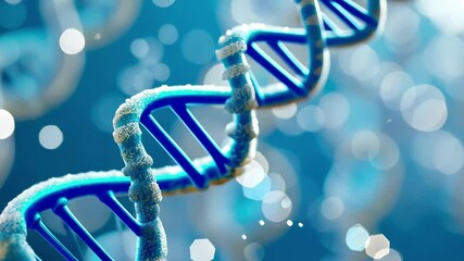 Aufkleber - Exploring the intricate structure of DNA in stunning 4k detail and vibrant colors