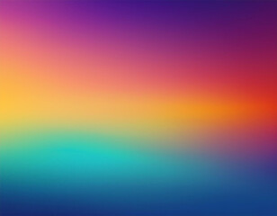 Poster - smooth color gradient background