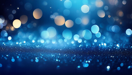 Wall Mural - abstract blue background with bokeh abstract bokeh background abstract background with lights