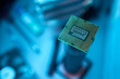© Евгений Вершинин - This image provides a closeup view of a cutting edge modern microprocessor chip design