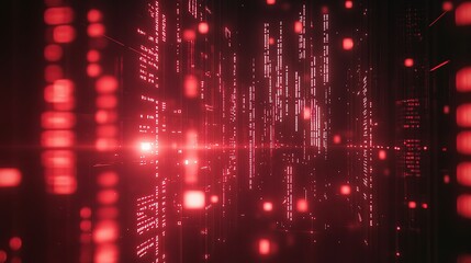 Poster - Abstract Network Data Connections in Digital Space