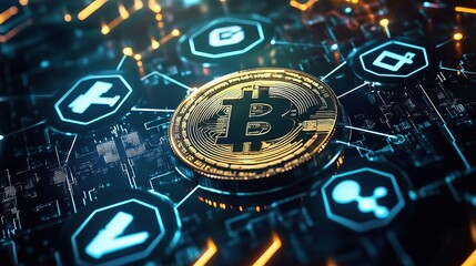 Poster - Global Telecommunication Network with Digital Currency Representation