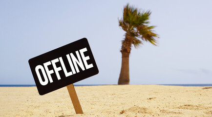 No social media - decision to stay away from social media and to be offline