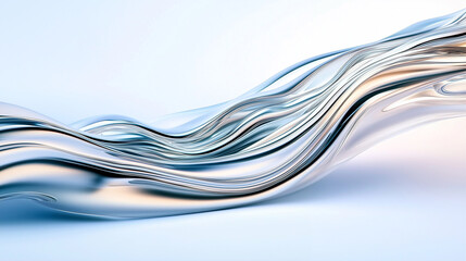 Poster - Liquid abstract design fluid art in motion elegant patterns