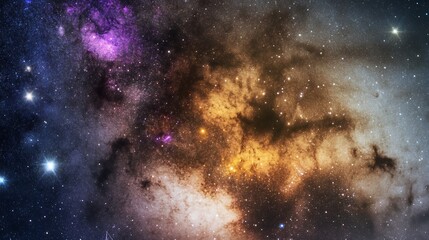 Wall Mural - celestial navigation illustrated glowing constellations mystical guidance and a starlit sky embodyin