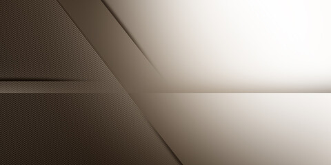Poster - geometry on soft brown background. texture background of fashionable pastel color with top view, min