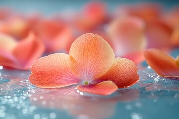 Poster - A bouquet of fresh flowers sitting on a table, great for interior design or lifestyle photography