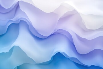 Poster - A close-up view of blue and white abstract waves on a textured surface