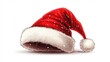 © NhV - red santa hat isolated on transparent background cartoon style