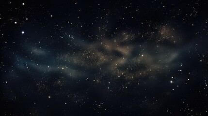 Wall Mural - black starry sky over the cosmos. night sky background with stars, galaxies, and nebulae - perfect f