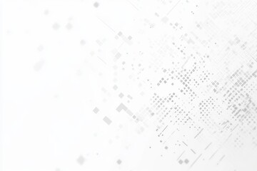 Poster - A modern abstract white background with ample room for text