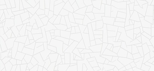 Poster - Seamless thin linear pattern featuring triangles. Abstract geometric low poly background. Stylish fractal texture