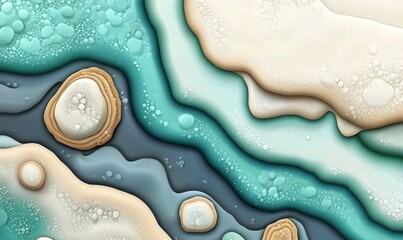 Poster - An illustration depicting gray lines arranged on a white background, adhering to the EPS10 format