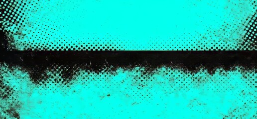 Poster - Futuristic technology rendered in a blue geometric circle pattern against a white background with texture