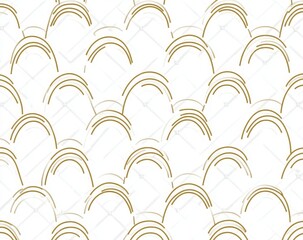 Poster - Geometric vintage style texture combined with a modern art deco pattern on a seamless abstract background