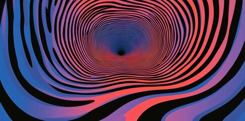 Poster - Seamless abstract wallpaper pattern with modern illustration