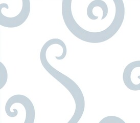 Poster - A bicycle chain with a modern seamless line texture, isolated on a white background