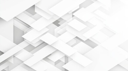 Poster - A professional backdrop with a gray and white polygonal mosaic pattern