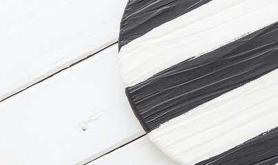 Poster - EPS10.A modern illustration with an abstract background of gray line patterns