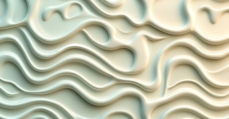 Poster - Geometric grey waves create a seamless pattern perfect for light collection. An abstract wave textured background ideal for modern, minimalistic design. Comes as a modern, elegant 4K wallpaper