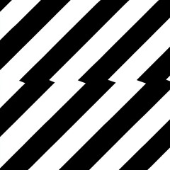 Poster - Seamless black and white minimal geometric pattern in a contemporary style, suitable for wallpapers, pattern fills, web page backgrounds, surface textures, textiles