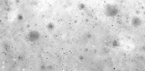 Poster - Black dots create a grunge banner with stipple spots