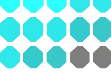 Poster - The pattern consists of seamless hexagons and lines in an irregular design, perfect for fabric prints, placed on a monochrome abstract background