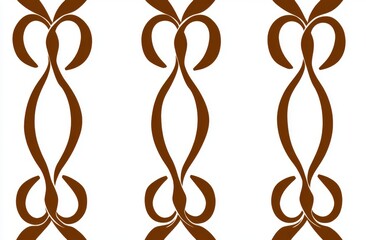 Poster - Geometric art deco texture combined with an elegant art nouveau seamless pattern on a minimalist abstract background