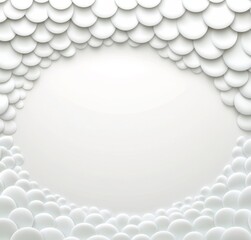 Poster - A minimalist thin hexagon grid pattern