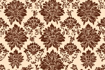 Poster - A modern ogee ornament adorned with a stylish geometric pattern, characterized by its repeating elements