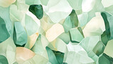 Asymmetrical surface of natural matte stones aventurine jade light green wallpapers. Sunstone. Illustration