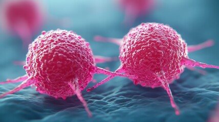 Poster - Understanding cancer cells laboratory research scientific image medical environment close-up biology concept