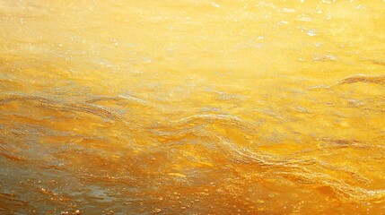 Poster - Abstract golden water texture background.
