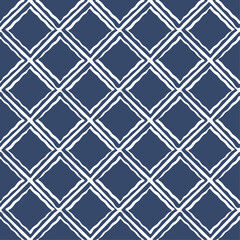 Aufkleber - Diamond pattern. Vector repeating pattern.