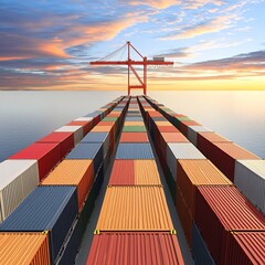 Poster - Cargo management, freight coordination, team collaboration, communication, strategic planning, organized workflow