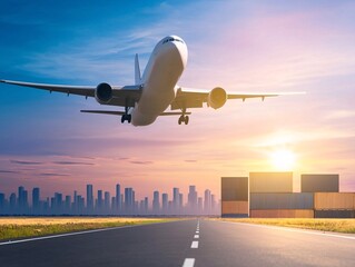 Poster - cargo management, freight efficiency, system design, fast operations, digital tracking