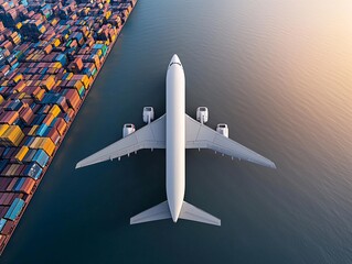 Poster - cargo management, freight efficiency, system design, fast operations, digital tracking