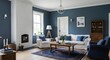 © EyeCatching - Interior design for a house in bluish theme