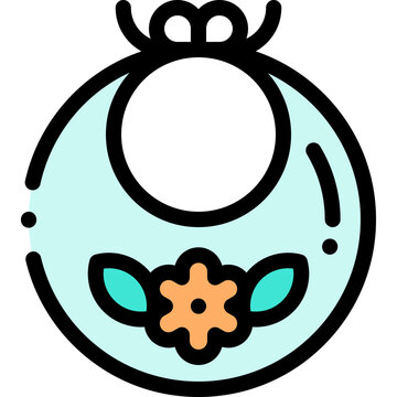 Hand painted mother and baby multi colored icon pack