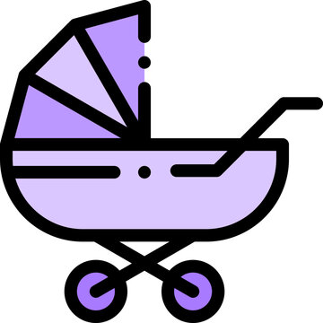 Hand painted mother and baby multi colored icon pack