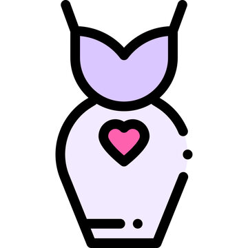 Hand painted mother and baby multi colored icon pack