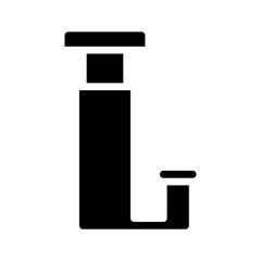 Poster - Letter L, initial, monogram, typography. Concept of alphabet, font, and design.