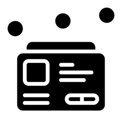zip code solid icon