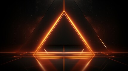 Wall Mural - Modern abstract shapes and lines blending, studio lighting setup, light background with space in the middle of the frame,generative ai illustration