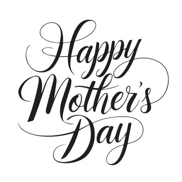 Mother's day typography