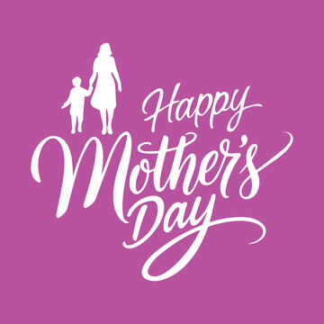 Mother's day typography